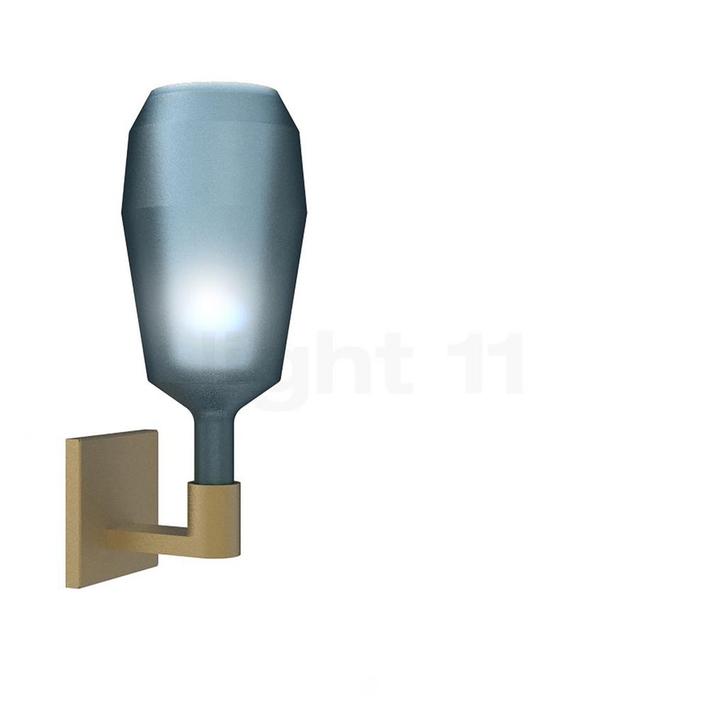Penta MoM Wandlamp, goud/blauw - 14 cm (Wandlampen), Huis en Inrichting, Lampen | Wandlampen, Nieuw, Verzenden