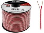 kabel 2 x 1.00 mm² OFC rol van 100 meter, Doe-het-zelf en Verbouw, Elektra en Kabels, Nieuw, Overige typen, Ophalen of Verzenden