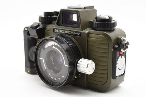Nikon Nikonos V Underwater Camera Green Olive + Nikkor, Audio, Tv en Foto, Fotocamera's Analoog