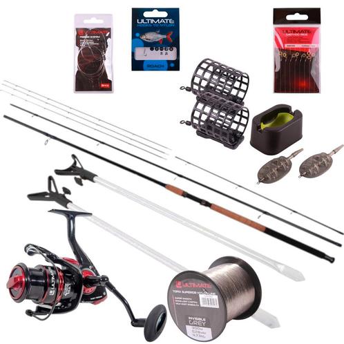 Ultimate Specialist Feeder Set Complete 3.30m (20-80g), Watersport en Boten, Hengelsport | Algemeen, Nieuw, Verzenden