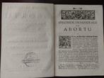 Christoph Gesner - Specimen inaugurale de abortu - 1728