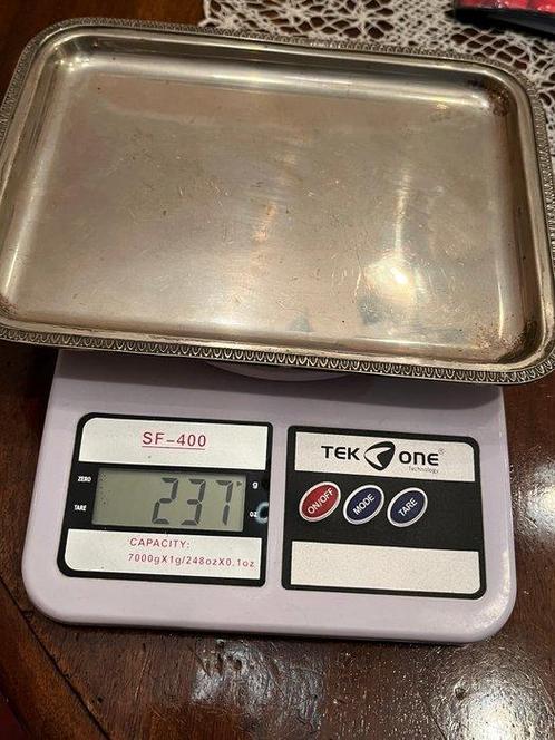 Dienblad - .800 zilver, Antiek en Kunst, Antiek | Goud en Zilver