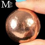 Natuurlijke koper Massieve bol in zuiver koper – een oud, Verzamelen