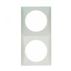 Berker Afdekraam Flow 2-Vaks Chroom Mat, Caravans en Kamperen, Ophalen of Verzenden, Nieuw