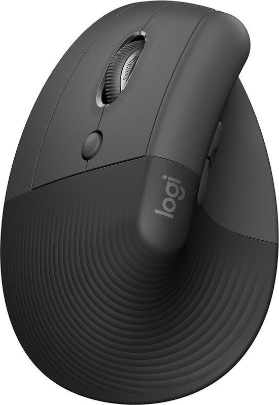 Logitech Lift - Verticale ergonomische muis - Linkshandig -, Computers en Software, Muizen, Verzenden