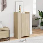 vidaXL Schoenenkast 52x37,5x100 cm bewerkt hout sonoma, Verzenden, Nieuw