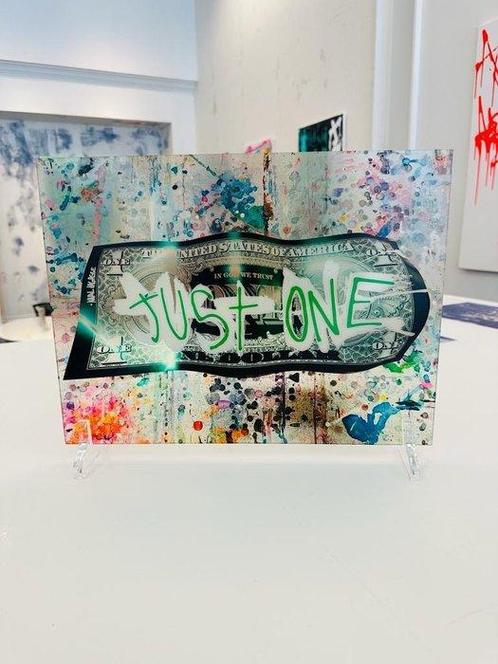Karl Lagasse (1981) - One Dollar Just One Green Atelier -, Antiek en Kunst, Kunst | Schilderijen | Modern
