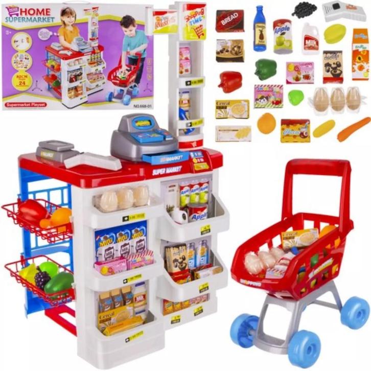 Ruhhy Kruzzel Toy Supermarket - Complete Speelset met Win..., Kinderen en Baby's, Speelgoed | Overig, Nieuw, Ophalen of Verzenden
