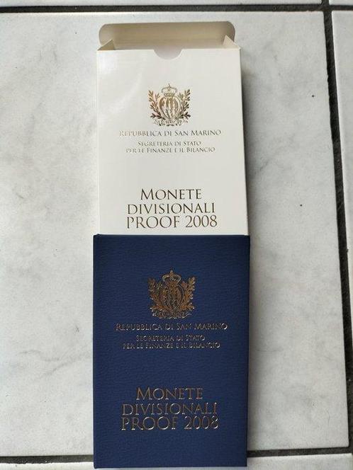 San Marino. Proof Set 2008 (Zonder Minimumprijs), Postzegels en Munten, Munten | Europa | Euromunten