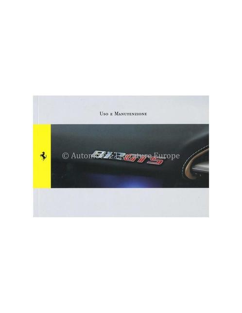2020 FERRARI 812 GTS INSTRUCTIEBOEKJE ITALIAANS, Auto diversen, Handleidingen en Instructieboekjes