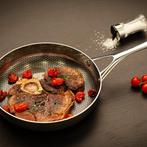 2dekans | Crowd Cookware – Blackbeard braadpan Ø28 cm - RVS, Ophalen of Verzenden, Zo goed als nieuw