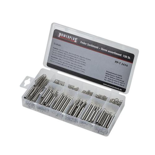 Veren assortiment 150 stuks - spanningsveer – trekveer -, Doe-het-zelf en Verbouw, Gereedschap | Overige machines, Ophalen of Verzenden