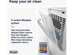 DeLonghi DEXD214RF - Luchtontvochtiger - 14 l/24u - Wit, Witgoed en Apparatuur, Luchtbehandelingsapparatuur, Verzenden, Zo goed als nieuw