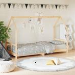 vidaXL Kinderbedframe 80x200 cm massief grenenhout, Verzenden, Nieuw