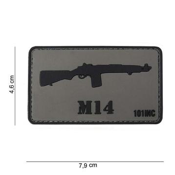 Patch M14  pvc met klittenband beschikbaar voor biedingen
