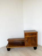 Wandtafel - Bakeliet, Messing, Walnoot