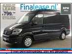 Volkswagen Crafter 30 2.0 TDI L3H3 Exclusive BPM Vrij €799pm, Automaat, Volkswagen, Zwart, Diesel
