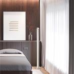 Vloerlamp - Dimbaar - 1-lichts - Chroom, Huis en Inrichting, Lampen | Vloerlampen, Ophalen of Verzenden, Nieuw, Metaal, 100 tot 150 cm