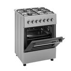 Wiggo WO-E606A(XX) Serie 6 - Gasfornuis - Roestvrijstaal, Verzenden, Nieuw