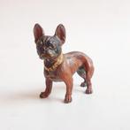 Franz Bergmann - sculptuur, Figurine chien bouledogue, Antiek en Kunst