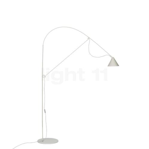 Midgard Ayno Vloerlamp LED, grijs/kabel grijs - 3.000 K - L, Huis en Inrichting, Lampen | Vloerlampen, Nieuw, Verzenden