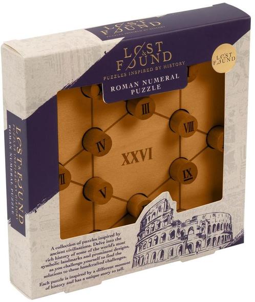 Roman Numeral Puzzle | Professor Puzzle - Puzzels, Hobby en Vrije tijd, Denksport en Puzzels, Nieuw, Verzenden