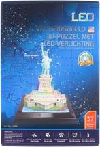 Reykja Vrijheidsbeeld 3D Puzzel met Ledverlichting (Nieuw), Verzenden, Nieuw