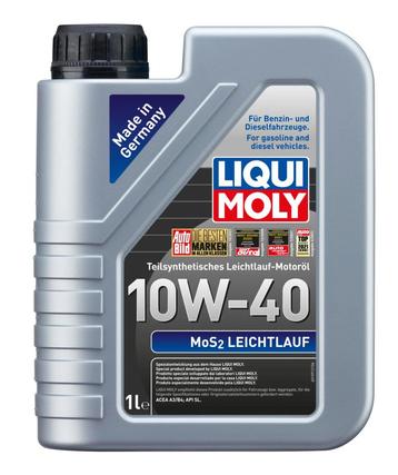 Liqui Moly 10W40 Motorolie MoS2 (1L) 2626 Leichtlauf A3/B...