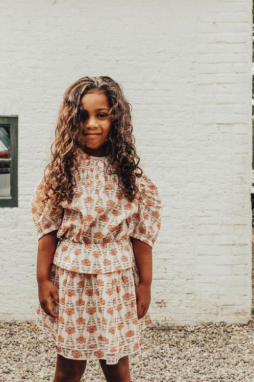 Woven rok springs offwhite  Baje Maat 134, Kinderen en Baby's, Kinderkleding | Maat 134, Meisje, Nieuw, Ophalen of Verzenden