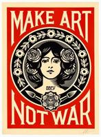 Shepard Fairey (OBEY) - Make Art Not War (SIGNED)