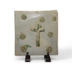 Oribe Kruisiging Plaquette – Een verborgen christelijk, Antiek en Kunst