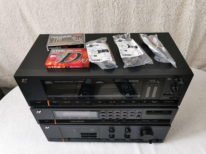Sansui - Tuner T-1000L / Cassdeck D-1000W / Receiver A-2000, Audio, Tv en Foto, Radio's
