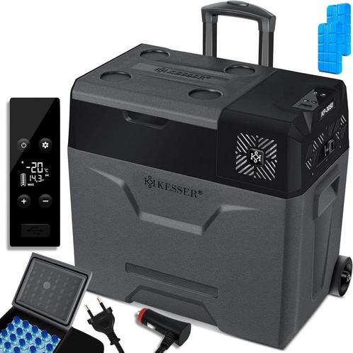 Compressor koelbox XL - 50 liter - koelbox vriesbox - met, Tuin en Terras, Overige Tuin en Terras, Verzenden