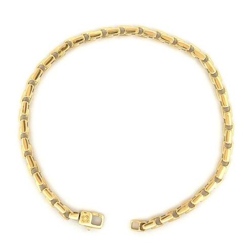 Handmade - Armband - 6,4 g - 18 karaat Geel goud, Sieraden, Tassen en Uiterlijk, Armbanden