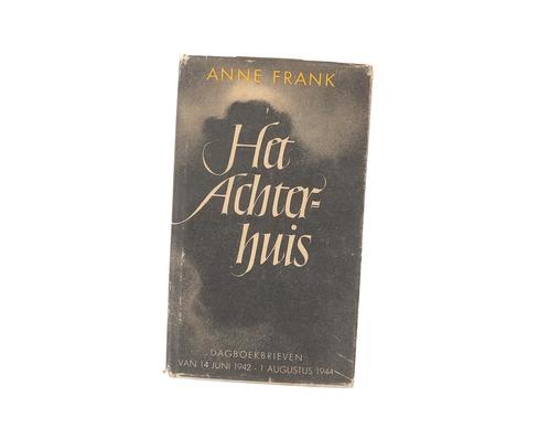 Anne Frank - Het Achterhuis - 1947 - eerste druk, Antiek en Kunst, Antiek | Boeken en Bijbels