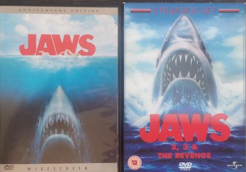 Jaws 1 - 4 (4 disc), Cd's en Dvd's, Dvd's | Tv en Series, Zo goed als nieuw, Overige genres, Vanaf 12 jaar, Verzenden