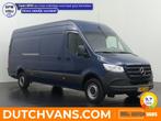 Mercedes-Benz Sprinter 317CDI Bestelbus 2022 L3 H2 Diesel, Auto's, Automaat, Euro 6, Blauw, Mercedes-Benz