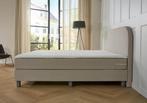 ACTIE! Boxspring Athene 140 200 Beige, Verzenden, Beige, Nieuw, 140 cm