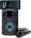 BRAINZ Karaoke boombox met microfoon - Karaoke Set - Bluetoo, Nieuw