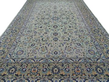 Vintage vloerkleed - Keshan - 375 x 255 cm- Handgeknoopt beschikbaar voor biedingen