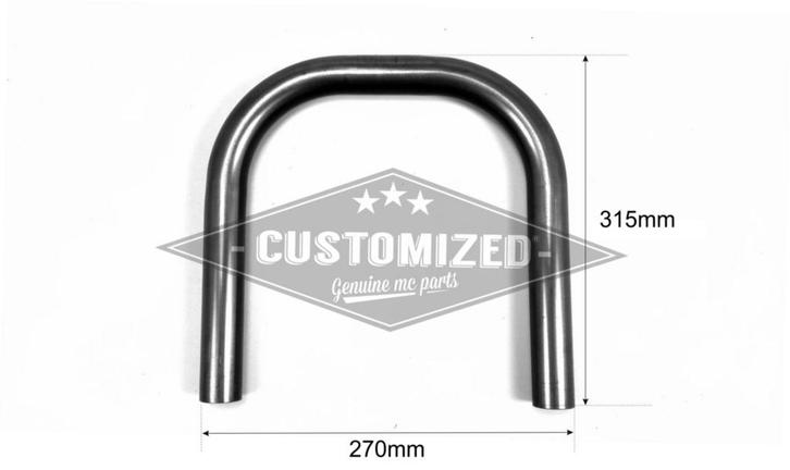 Cafe Racer Frame Loop Hoop 30mm - Breedte 270mm, Motoren, Onderdelen | Merk-onafhankelijk, Nieuw, Verzenden