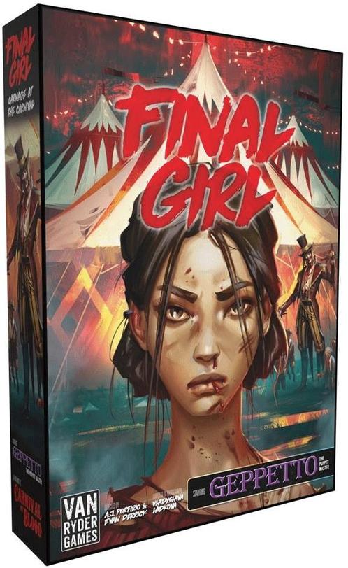 Final Girl - Carnage At The Carnival | Van Ryder Games -, Hobby en Vrije tijd, Gezelschapsspellen | Bordspellen, Nieuw, Verzenden