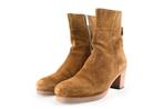 Shabbies Amsterdam Enkellaarzen in maat 40 Cognac | 10%, Kleding | Dames, Schoenen, Overige kleuren, Shabbies Amsterdam, Verzenden