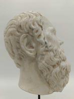 sculptuur, Testa del filosofo Socrate - 39 cm - marmerstof, Antiek en Kunst, Curiosa en Brocante