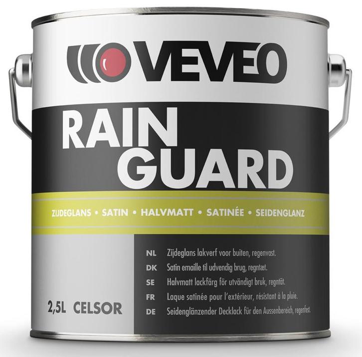 Veveo Rain Guard - Wit - 2,5 liter (Lakverf), Doe-het-zelf en Verbouw, Verf, Beits en Lak, Lak, Wit, Nieuw, Minder dan 5 liter
