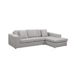 Loungebank Lelystad - loungebanken - Zilver, Nieuw, Stof