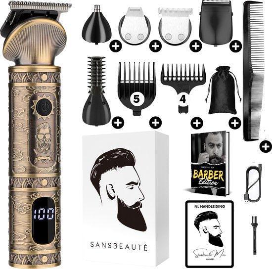 2dekans | 6-in-1 Baardtrimmer Mannen - Trimmer voor Baard en, Sieraden, Tassen en Uiterlijk, Uiterlijk | Gezichtsverzorging, Zo goed als nieuw