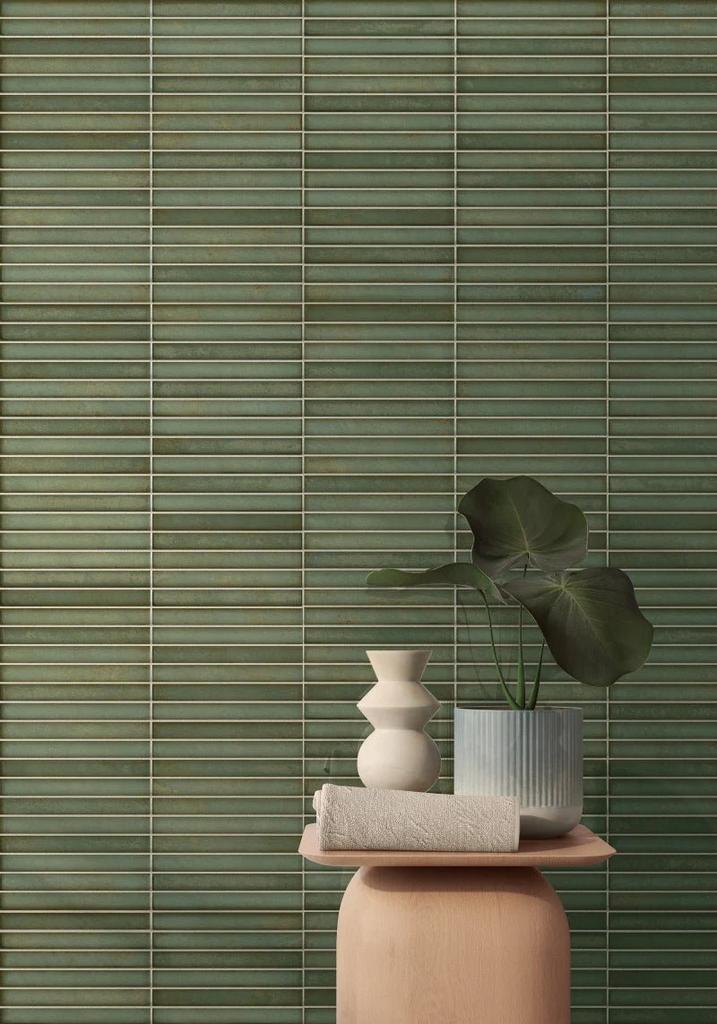 Wandtegel Groen 35x35cm (Muurtegels, Muur- en plafondtegels), Doe-het-zelf en Verbouw, Tegels, 20 tot 40 cm, 20 tot 40 cm, 10 m² of meer