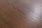 Ronde eettafel VALHALLA WOOD 140cm gerookt eiken kolomvoet -, Huis en Inrichting, Ophalen of Verzenden, Nieuw