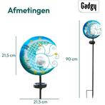 Tweedekans | Gadgy Solar Tuinverlichting Maan met Tuinsteker, Ophalen of Verzenden, Zo goed als nieuw